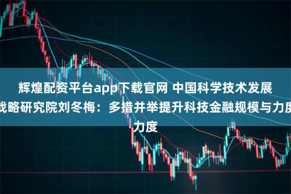 辉煌配资平台app下载官网 中国科学技术发展战略研究院刘冬梅：多措并举提升科技金融规模与力度