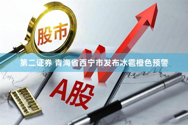 第二证券 青海省西宁市发布冰雹橙色预警