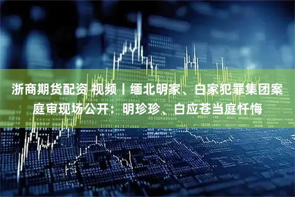浙商期货配资 视频丨缅北明家、白家犯罪集团案庭审现场公开：明珍珍、白应苍当庭忏悔