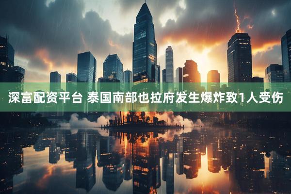 深富配资平台 泰国南部也拉府发生爆炸致1人受伤