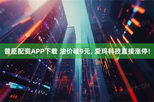 普臣配资APP下载 油价破9元, 爱玛科技直接涨停!